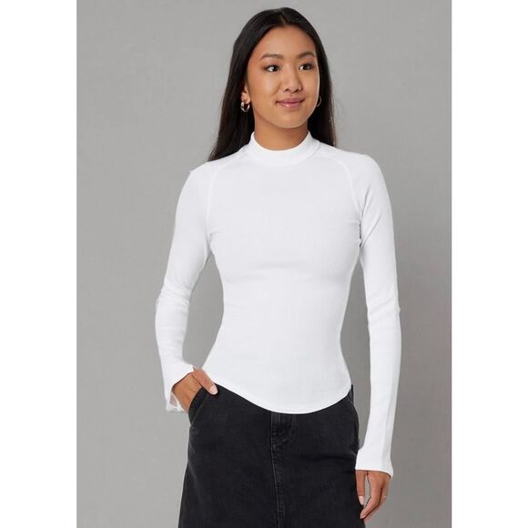 ✨Free People We The Free Pixie Sz Medium Tee Ivory✨ - Picture 4 of 12